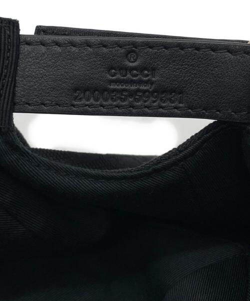 GUCCI（グッチ）GUCCI (グッチ) キャップ ブラックの古着・服飾アイテム