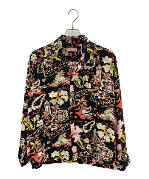 Sun Surf（サンサーフ）Sun Surf (サンサーフ) 長袖シャツ ブラック サイズ:Mの古着・服飾アイテム