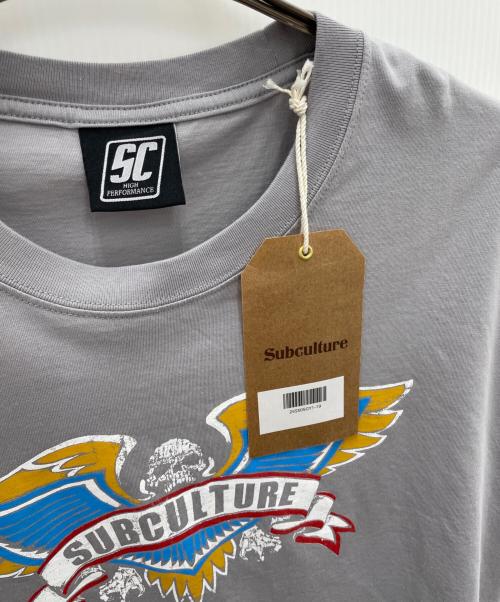 Subculture（サブカルチャー）Subculture (サブカルチャー) 長袖カットソー グレー サイズ:1 未使用品の古着・服飾アイテム