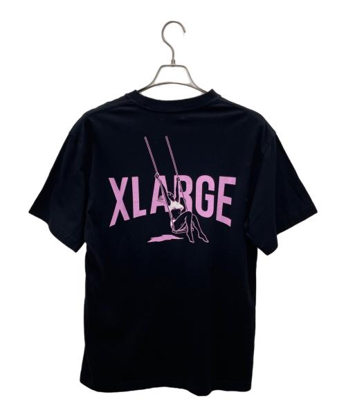 X-LARGE（エクストララージ）X-LARGE (エクストララージ) 半袖カットソー ブラック サイズ:Mの古着・服飾アイテム