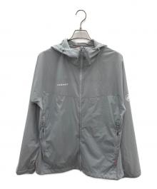 MAMMUT（マムート）の古着「フーデッドジャケット」｜グレー