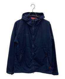 MAMMUT（マムート）の古着「フーデッドジャケット」｜ネイビー