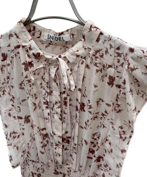 Snidel（スナイデル）Snidel (スナイデル) ノースリーブ・キャミソールワンピース ピンクの古着・服飾アイテム