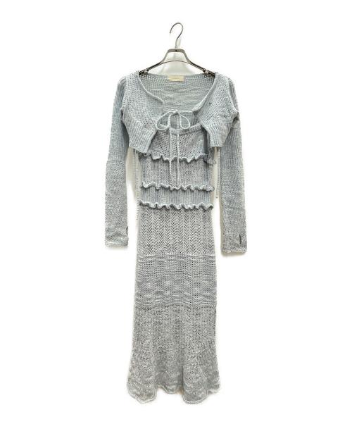 ANDMARY（アンドマリー）ANDMARY (アンドマリー) セットアップ ブルー サイズ:Fの古着・服飾アイテム