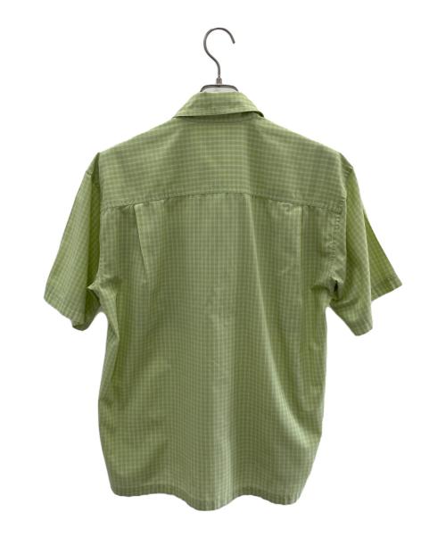 Patagonia（パタゴニア）Patagonia (パタゴニア) 半袖シャツ グリーン サイズ:Mの古着・服飾アイテム