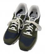 NEW BALANCEニューバランス）の古着「スニーカー」｜グリーン×ネイビー