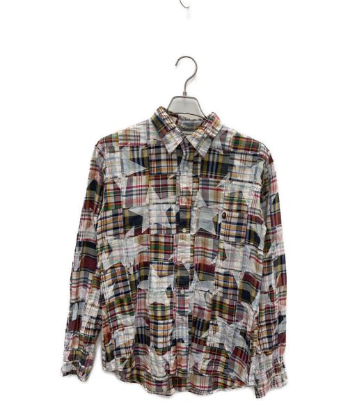 A BATHING APE（アベイシングエイプ）A BATHING APE (アベイシングエイプ) 長袖シャツ マルチカラー サイズ:Lの古着・服飾アイテム