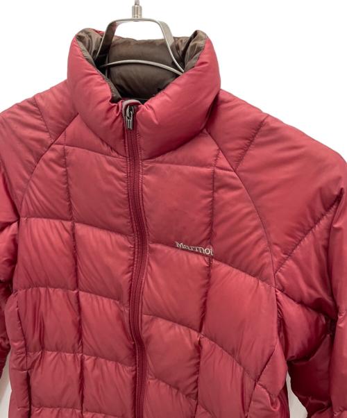 MARMOT（マーモット）MARMOT (マーモット) コンパクト ライトダウンジャケット レッド サイズ:Lの古着・服飾アイテム