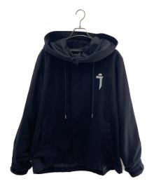 吉業重工（ヨシワザジュウコウ）の古着「フーデッドジャケット」｜ブラック