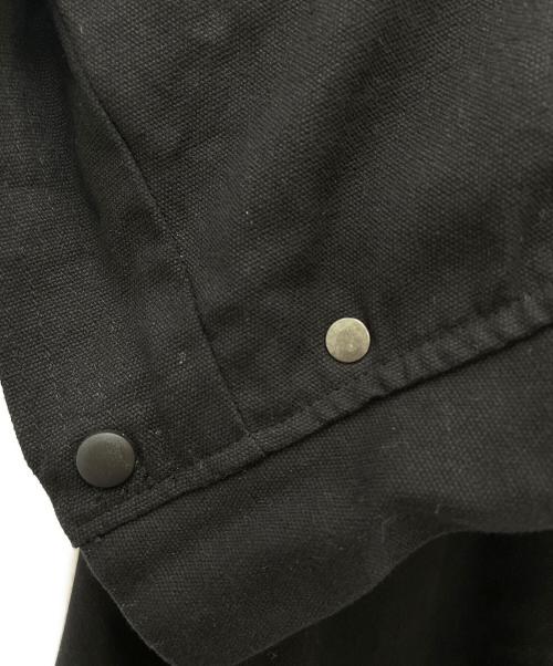 吉業重工（ヨシワザジュウコウ）吉業重工 (ヨシワザジュウコウ) フーデッドジャケット ブラック サイズ:XLの古着・服飾アイテム