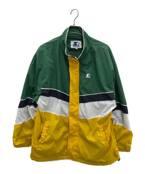 STARTER（スターター）STARTER (スターター) ナイロンジャケット グリーン サイズ:Lの古着・服飾アイテム