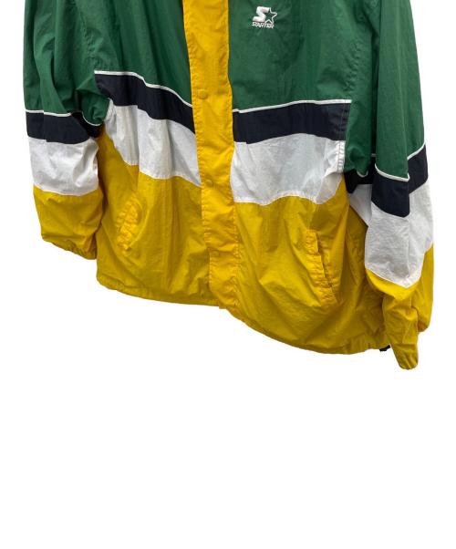 STARTER（スターター）STARTER (スターター) ナイロンジャケット グリーン サイズ:Lの古着・服飾アイテム