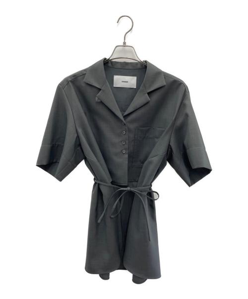 STUDIOUS（ステュディオス）STUDIOUS (ステュディオス) 半袖シャツ グレー サイズ:FREEの古着・服飾アイテム