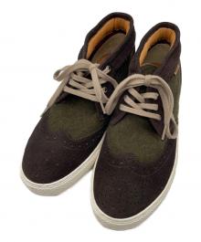 VANS（ヴァンズ）の古着「スニーカー」｜オリーブ