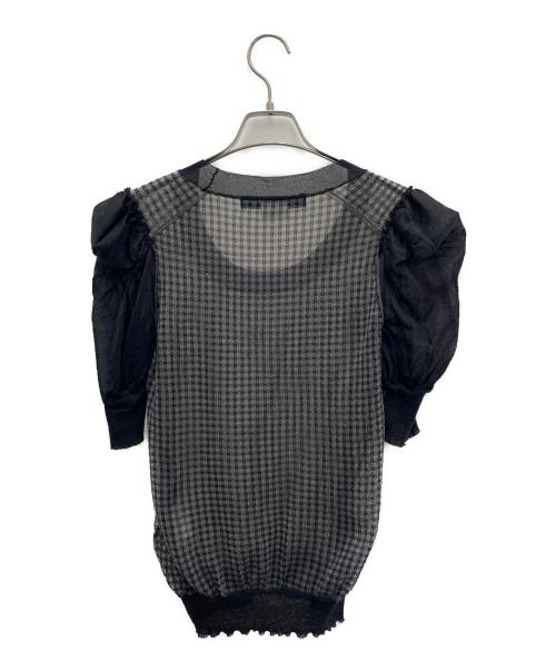 JUNYA WATANABE COMME des GARCONS（(ジュンヤワタナベ コムデギャルソン）JUNYA WATANABE COMME des GARCONS ((ジュンヤワタナベ コムデギャルソン) 半袖カットソー ブラック サイズ:Mの古着・服飾アイテム