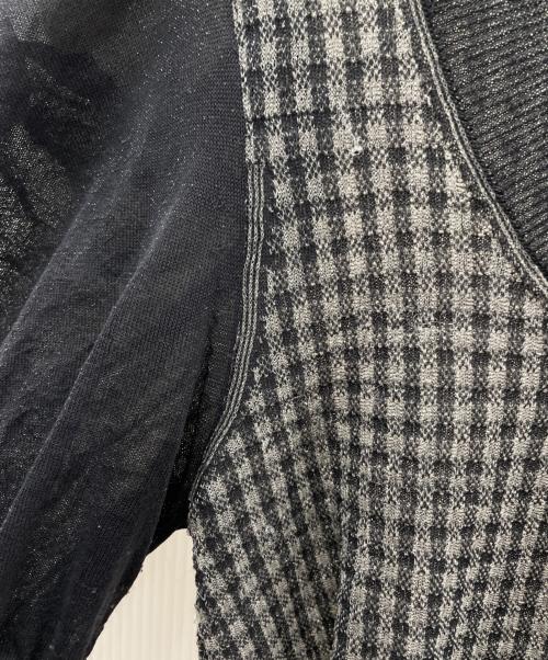 JUNYA WATANABE COMME des GARCONS（(ジュンヤワタナベ コムデギャルソン）JUNYA WATANABE COMME des GARCONS ((ジュンヤワタナベ コムデギャルソン) 半袖カットソー ブラック サイズ:Mの古着・服飾アイテム