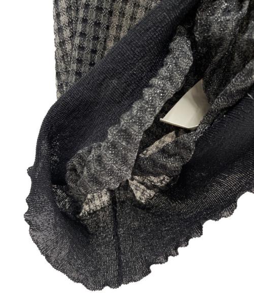 JUNYA WATANABE COMME des GARCONS（(ジュンヤワタナベ コムデギャルソン）JUNYA WATANABE COMME des GARCONS ((ジュンヤワタナベ コムデギャルソン) 半袖カットソー ブラック サイズ:Mの古着・服飾アイテム