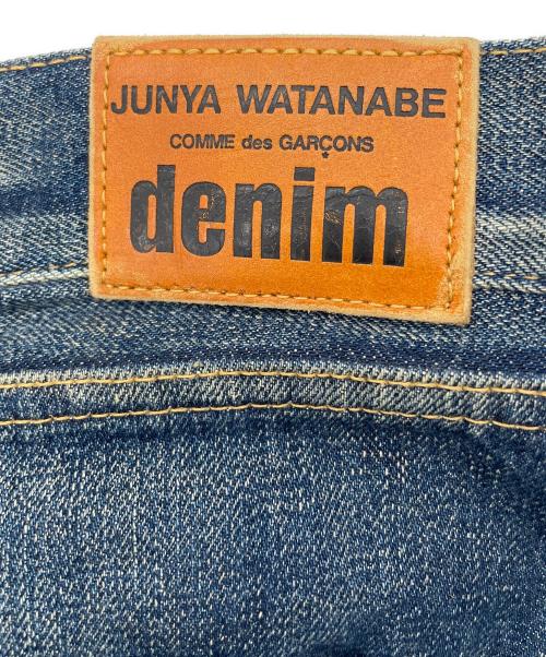 JUNYA WATANABE COMME des GARCONS（(ジュンヤワタナベ コムデギャルソン）JUNYA WATANABE COMME des GARCONS ((ジュンヤワタナベ コムデギャルソン) デニムドッキングスカート ネイビー サイズ:Mの古着・服飾アイテム