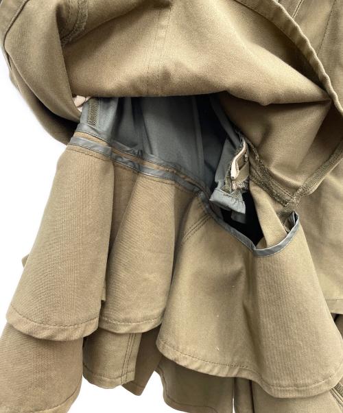 JUNYA WATANABE COMME des GARCONS（(ジュンヤワタナベ コムデギャルソン）JUNYA WATANABE COMME des GARCONS ((ジュンヤワタナベ コムデギャルソン) レイヤードキュロット カーキ サイズ:Mの古着・服飾アイテム
