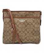 COACHコーチ）の古着「ショルダーバッグ」｜ベージュ