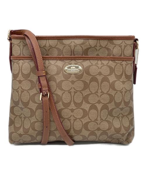 COACH（コーチ）COACH (コーチ) ショルダーバッグ ベージュの古着・服飾アイテム