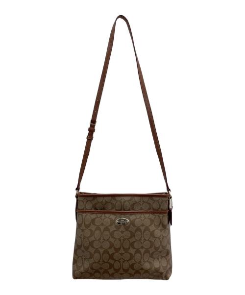 COACH（コーチ）COACH (コーチ) ショルダーバッグ ベージュの古着・服飾アイテム
