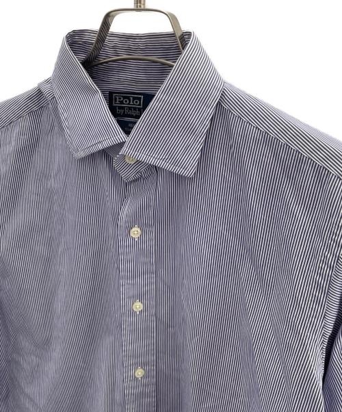 POLO RALPH LAUREN（ポロ・ラルフローレン）POLO RALPH LAUREN (ポロ・ラルフローレン) 長袖シャツ ネイビー サイズ:Lの古着・服飾アイテム