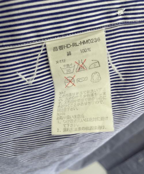 POLO RALPH LAUREN（ポロ・ラルフローレン）POLO RALPH LAUREN (ポロ・ラルフローレン) 長袖シャツ ネイビー サイズ:Lの古着・服飾アイテム
