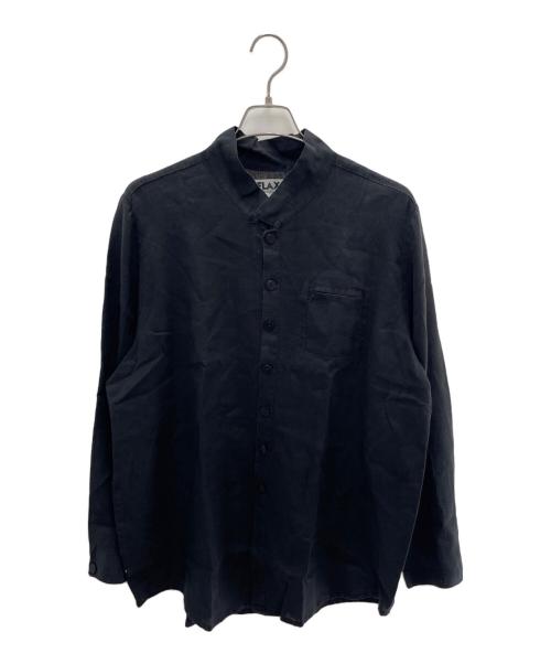 FLAX（フラックス）FLAX (フラックス) 長袖シャツ ブラック サイズ:Mの古着・服飾アイテム