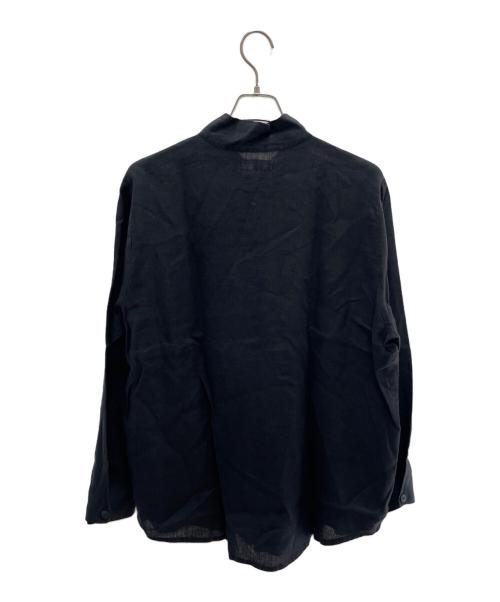 FLAX（フラックス）FLAX (フラックス) 長袖シャツ ブラック サイズ:Mの古着・服飾アイテム