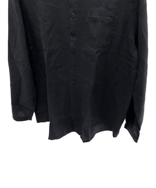 FLAX（フラックス）FLAX (フラックス) 長袖シャツ ブラック サイズ:Mの古着・服飾アイテム
