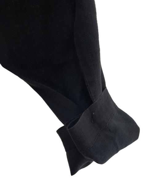 FLAX（フラックス）FLAX (フラックス) 長袖シャツ ブラック サイズ:Mの古着・服飾アイテム