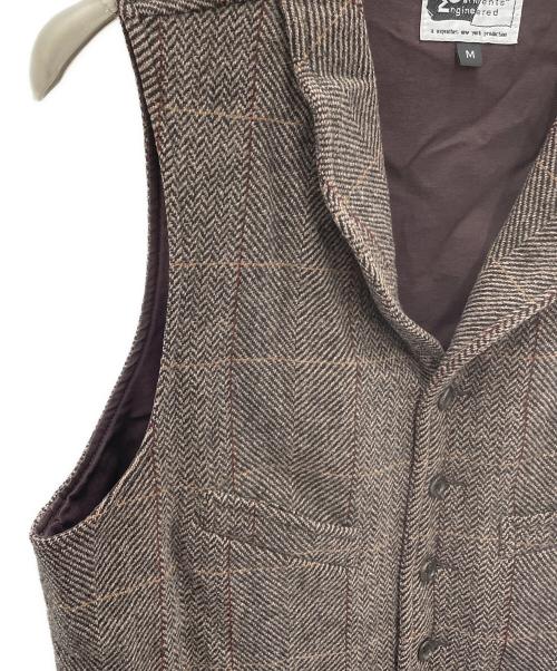 Engineered Garments（エンジニアド ガーメンツ）Engineered Garments (エンジニアド ガーメンツ) ジレ ブラウン サイズ:Mの古着・服飾アイテム