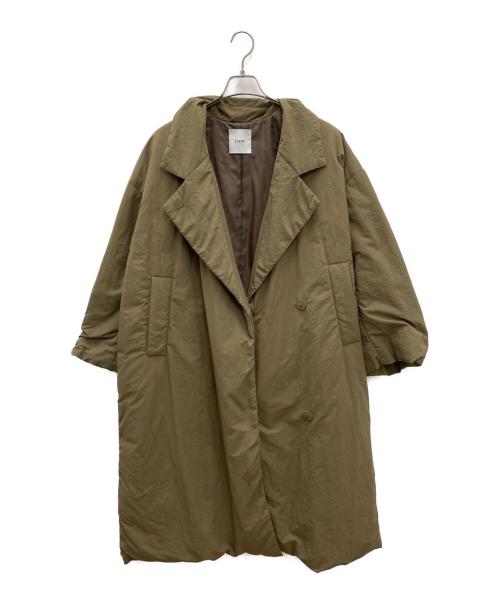 CLANE（クラネ）CLANE (クラネ) カラーダウン チェスターコート ベージュ サイズ:1の古着・服飾アイテム