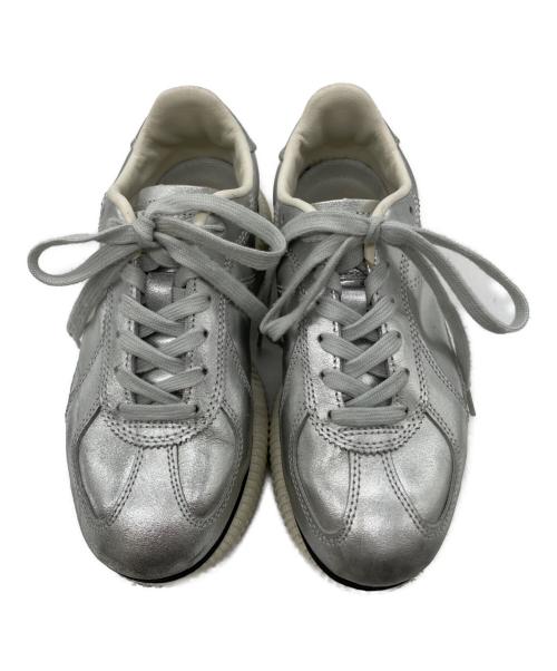 Onitsuka Tiger（オニツカタイガー）Onitsuka Tiger (オニツカタイガー) スニーカー シルバー サイズ:23.5cmの古着・服飾アイテム