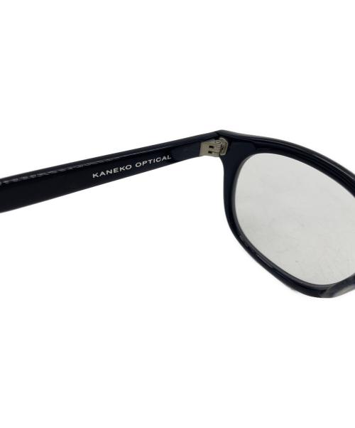 BEAUTY&YOUTH（ビューティーアンドユース）BEAUTY&YOUTH (ビューティーアンドユース) KANEKO OPTICAL (金子眼鏡) 伊達眼鏡 ブラックの古着・服飾アイテム