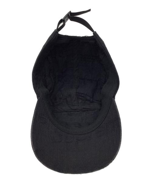 SUPREME（シュプリーム）SUPREME (シュプリーム) frayed logos denim camp cap ブラックの古着・服飾アイテム