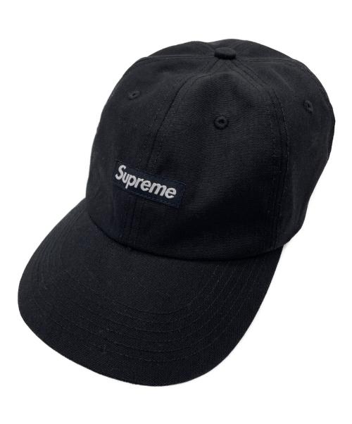 SUPREME（シュプリーム）SUPREME (シュプリーム) キャップ ブラックの古着・服飾アイテム