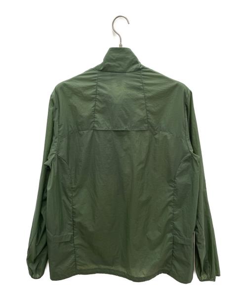 Patagonia（パタゴニア）Patagonia (パタゴニア) メンズ・フーディニ・スタッシュ・1/2ジップ・プルオーバー グリーン サイズ:Mの古着・服飾アイテム