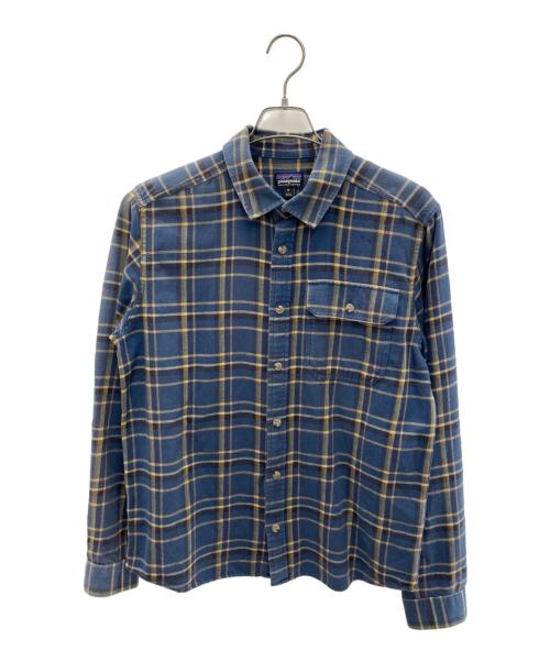 Patagonia（パタゴニア）Patagonia (パタゴニア) 長袖シャツ ネイビー サイズ:Mの古着・服飾アイテム