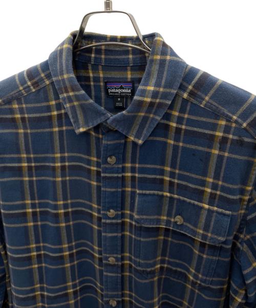 Patagonia（パタゴニア）Patagonia (パタゴニア) 長袖シャツ ネイビー サイズ:Mの古着・服飾アイテム