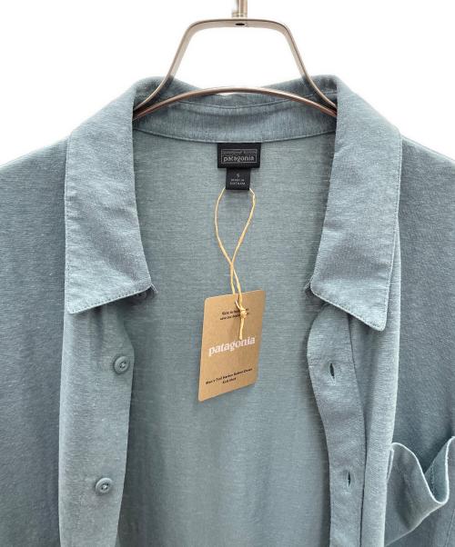 Patagonia（パタゴニア）Patagonia (パタゴニア) 半袖シャツ ブルー サイズ:Sの古着・服飾アイテム