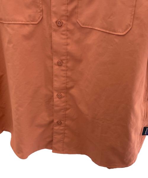 Patagonia（パタゴニア）Patagonia (パタゴニア) セルフガイデッド ハイクシャツ オレンジ サイズ:Mの古着・服飾アイテム