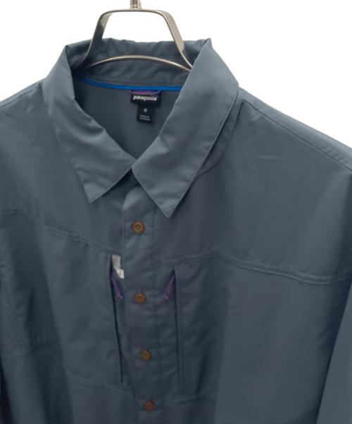 Patagonia（パタゴニア）Patagonia (パタゴニア) 長袖シャツ グレー サイズ:Mの古着・服飾アイテム