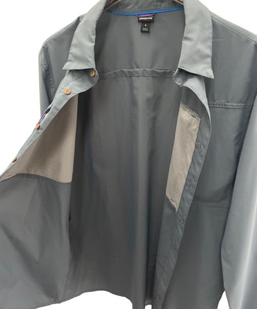 Patagonia（パタゴニア）Patagonia (パタゴニア) 長袖シャツ グレー サイズ:Mの古着・服飾アイテム