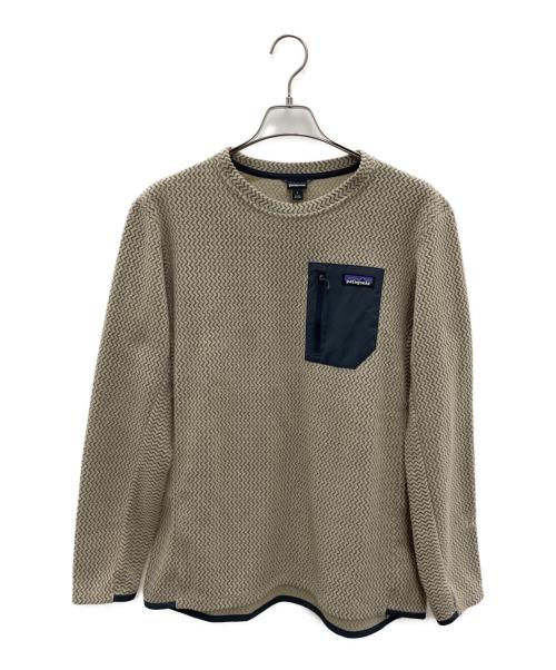 Patagonia（パタゴニア）Patagonia (パタゴニア) R1エア・クルー ベージュ サイズ:Lの古着・服飾アイテム