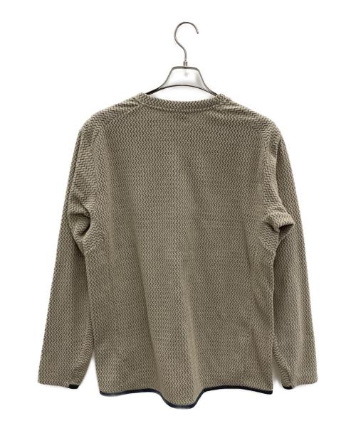 Patagonia（パタゴニア）Patagonia (パタゴニア) R1エア・クルー ベージュ サイズ:Lの古着・服飾アイテム
