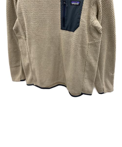 Patagonia（パタゴニア）Patagonia (パタゴニア) R1エア・クルー ベージュ サイズ:Lの古着・服飾アイテム