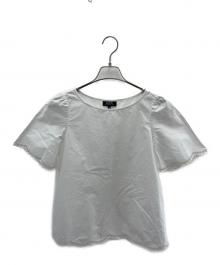 A.P.C.（アーペーセー）の古着「半袖ブラウス」｜ホワイト