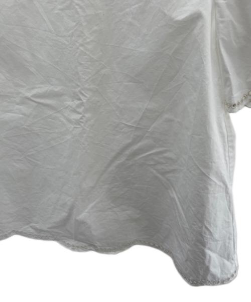 A.P.C.（アーペーセー）A.P.C. (アーペーセー) 半袖ブラウス ホワイト サイズ:Sの古着・服飾アイテム